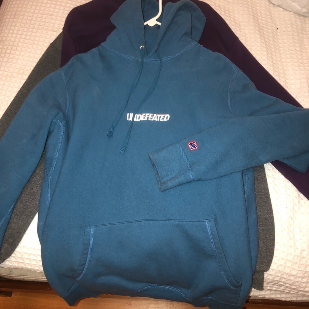 Undefeated logo hoodie